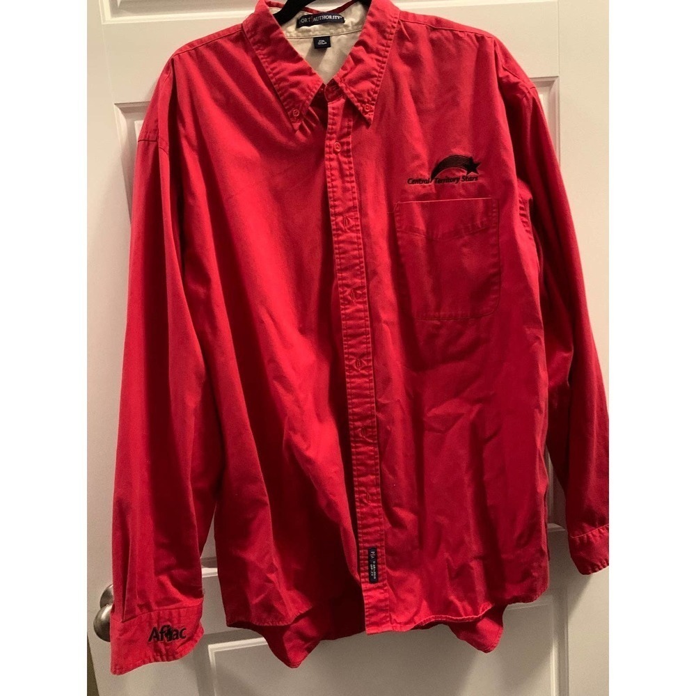 Port Authority button down shirt jacket coat over shirt - Picture 1 of 8